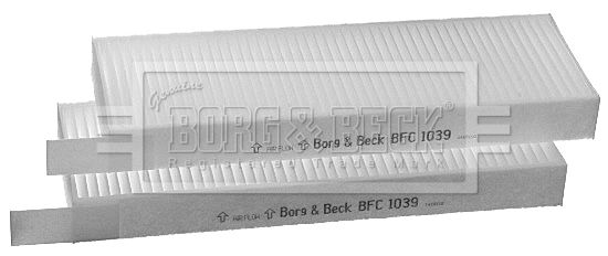 BORG & BECK Фильтр, воздух во внутренном пространстве BFC1039
